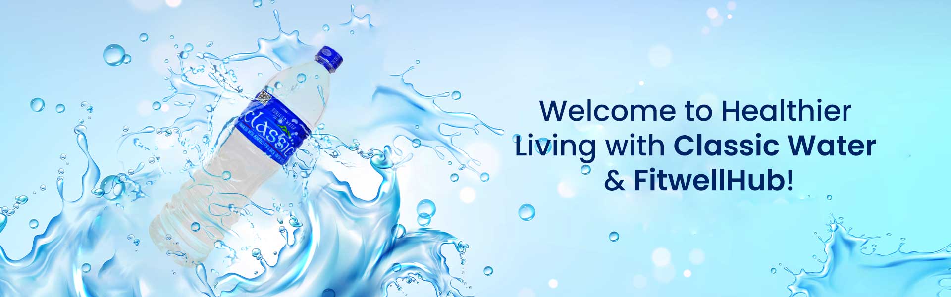 FitwellHub Classic Water Banner