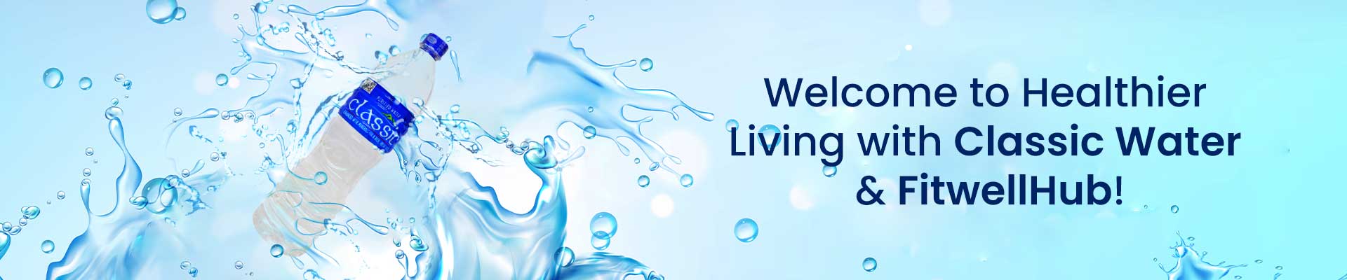FitwellHub Classic Water Banner