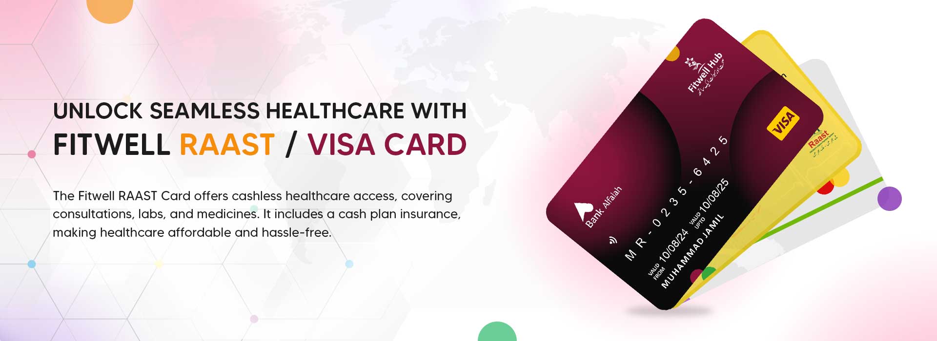 Fitwell Visa/Raast Healthcare Card